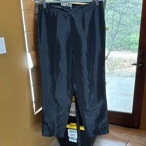 Vintage Henki Asian Black Capri Pants Size Large